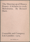 The shewing up of Blanco Posnet