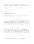 Interview with Maxine Glorsky