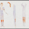 Asia: sketches and notes for costume designs