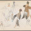 Birds of Sorrow: untitled costume sketches