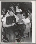 Schoolchildren at the FSA (Farm Security Administration) farm workers' camp. Caldwell, Idaho