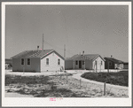 Houses for permanent farm workers at the FSA (Farm Security Administration) farm workers' camp. Caldwell, Idaho