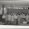 Schoolchildren at the FSA (Farm Security Administration) farm workers' camp. Caldwell, Idaho