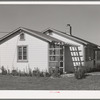 Clinic building at the FSA (Farm Security Administration) camp for farm workers. Caldwell, Idaho