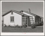 Clinic building at the FSA (Farm Security Administration) camp for farm workers. Caldwell, Idaho