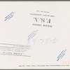 Sign. FSA ( Farm Security Administration) migratory labor camp mobile unit. Wilder, Idaho