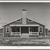 Rear of community building at the FSA (Farm Security Administration) farm workers' camp. Caldwell, Idaho