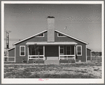 Rear of community building at the FSA (Farm Security Administration) farm workers' camp. Caldwell, Idaho