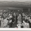 View of the dance floor at Sherman's, big dance and bar establishment in San Diego, California