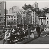 View of square in midtown. San Diego, California