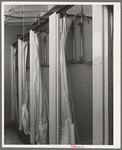 Showers at the FSA (Farm Security Administration) trailer camp for defense workers. San Diego, California