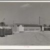 Building which houses the sanitary facilities at the FSA (Farm Security Administration) trailer camp for defense workers. San Diego, California