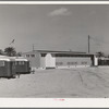 Building which houses the sanitary facilities at the FSA (Farm Security Administration) trailer camp for defense workers. San Diego, California