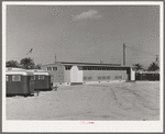 Building which houses the sanitary facilities at the FSA (Farm Security Administration) trailer camp for defense workers. San Diego, California