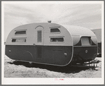 Trailers at the FSA (Farm Security Administration) camp for defense workers. San Diego, California