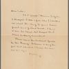 ALS to her sister Elsie Cather