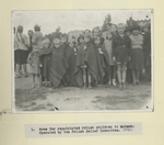 Home for repatriated Polish children in Warsaw. Operated by the Polish Relief Committee. 1940.