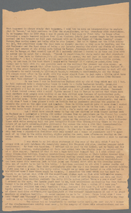 Jack Kerouac typescript drafts for Beat Traveler