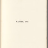 Easter 1916. Holograph poem