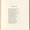 Easter 1916. Holograph poem