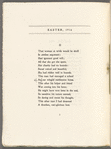 Easter 1916. Holograph poem