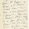 Augusta Gregory to W.B. Yeats ALS May 21 1909