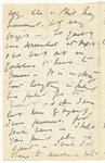 Augusta Gregory to W.B. Yeats ALS May 21 1909