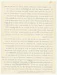 "After Synge's death I was given a letter." Typewritten memorandum relating to John Millington Synge's will with Lady Gregory's ms. corrections and note to W. B. Yeats