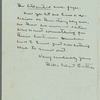 Letter from Willa Cather of May 2, 1919