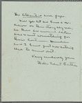 Letter from Willa Cather of May 2, 1919