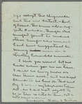 Letter from Willa Cather of May 12, 1916