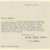 Letter from Willa Cather per M.P. Spear of Feb. 27, 1923