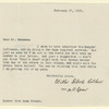 Letter from Willa Cather per M.P. Spear of Feb. 27, 1923