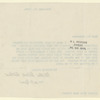 Letter from Willa Cather per M.P. Spear of Feb. 27, 1923