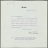 Letter from Willa Cather of Feb. 21, 1940