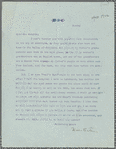 Letter from Willa Cather, 1922-1923