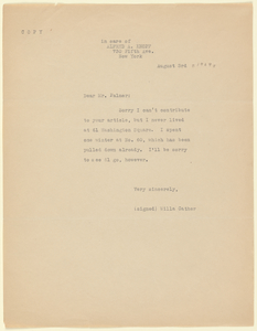 James Oppenheim papers