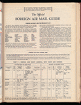 The Official foreign air mail guide