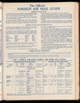 The Official foreign air mail guide