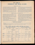 The Official foreign air mail guide