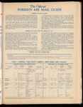 The Official foreign air mail guide