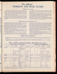 The Official foreign air mail guide