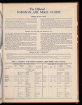 The Official foreign air mail guide