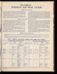 The Official foreign air mail guide