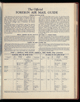 The Official foreign air mail guide