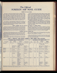 The Official foreign air mail guide