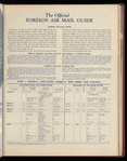The Official foreign air mail guide