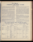 The Official foreign air mail guide