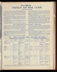 The Official foreign air mail guide