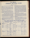 The Official foreign air mail guide